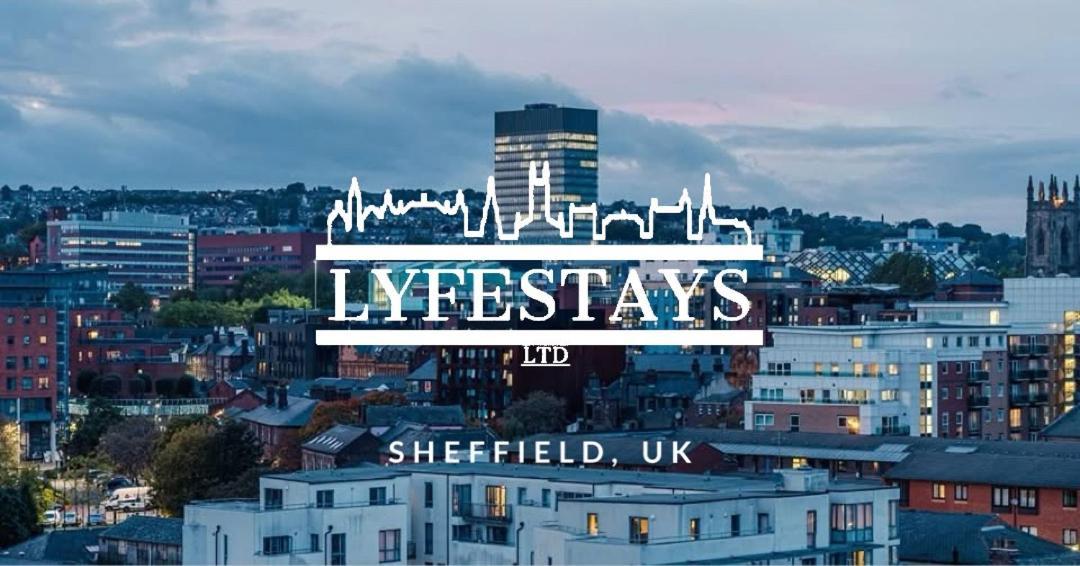 Penthouse Gem, Central, Scenic Views, Stylish, Modern, City Centre 2Br Sheffield Luaran gambar